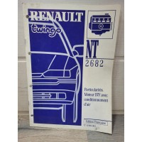 Renault Twingo - Manuel Particularites Moteur D7F avec climatisation - NT26A NT2682