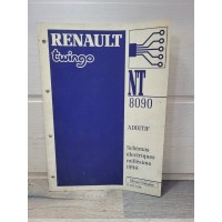 Renault Twingo 1994 - Manuel Schemas electrique NT8090