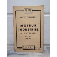 Renault Mot. Industriel 614E Essence - PR518 1951 - Catalogue pieces detachees 