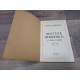 Renault Mot. Industriel 614E Essence - PR518 1951 - Catalogue pieces detachees 