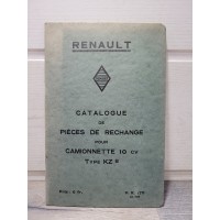 Renault Camion Leger 10cv Type PR - PR165 1933 - Catalogue pieces detachees