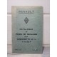 Renault Camion Leger 10cv Type PR - PR165 1933 - Catalogue pieces detachees