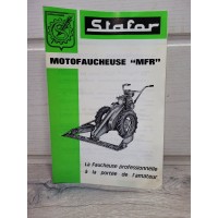 Stafor Motoculteur S6 - Depliant Publicite prospectus 26x34cm - ideal deco