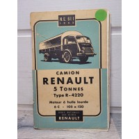 Renault Camion 3.5 Tonnes AHN2 AHN3 - 1946 - Notice Entretien NE568