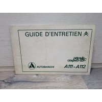 Autobianchi Citroen - A111 A112 Primula - 1970 - Guide d Entretien