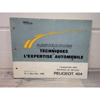 Peugeot 404 Berline et Break - Revue Technique Expertise