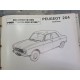 Peugeot 204 Berline - 1974 - Revue Technique Expertise