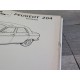 Peugeot 204 Berline - 1974 - Revue Technique Expertise