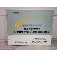 Peugeot 204 Berline et Break - Revue Technique Expertise