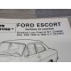 Ford Escort - 1973 - RTA 40 - Revue Auto Expertise Carrosserie