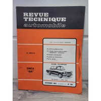Simca 1501 Special et 1501 de 1970 - RTA 284 - 1969 - Revue Technique Automobile