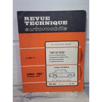 Simca 1000 de 67 a 69 - RTA 277 - 1969 - Revue Technique Automobile