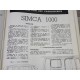 Simca 1000 - RTA 6C 1964 - Revue Technique Carrosserie