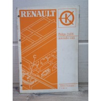 Renault Autoradio K7 Philips 4x15w afficheur deporte - Manuel de reparation