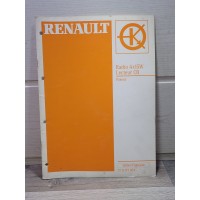 Renault Autoradio K7 Philips RADIOSAT 4000 - Manuel Atelier