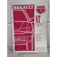 Renault Carrosserie 2000 - Manuel Atelier Methode generale de collage de vitre NT560A