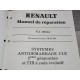 Renault Safrane - Manuel evolution de la Climatisation NT2554