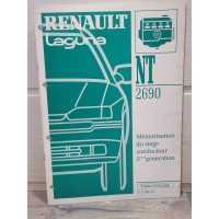 Renault Laguna - Manuel et Diagnostic Regulateur de Vitesse - NT2648