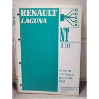 Renault Laguna Millesime 1996 - Manuel Schemas electrique NT8115