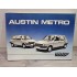 Austin Metro 1.0 et 1.3 - 1986 - Manuel Utilisation et Entretien