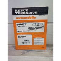 Renault Super 5 C400 / C401 - RTA 453 - Revue Technique Automobile