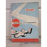 Fiat 1971 - Manuel Conseils aux Usagers - 21eme edition