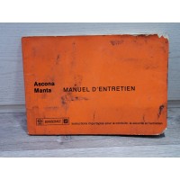 Opel Kadett Ascona Manta Rekord - 1979 - Manuel Entretien