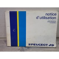 Peugeot J7 - PZ30 PZ40 - 1976 - Manuel Notice Conduite et Entretien