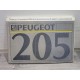 Peugeot 205 Essence Diesel et TD- 1994/5 - Manuel Notice Utilisation 95205.0010