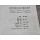 Peugeot 205 Essence Diesel et TD- 1991/2 - Manuel Notice Utilisation DCM4170