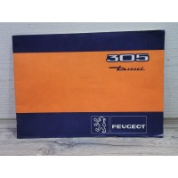 Peugeot 305 Diesel - 06/1979 - Manuel Notice Utilisation DAV3602