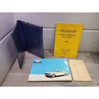 Peugeot 204 - 1972 - lot complet Manuels Notice Conduite et Entretien