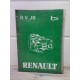 Renault - Boite vitesse JB - 1981 - Manuel reparation