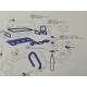 Renault Super 5 Clio R9 R11 R19 - 1 Joint pompe a Eau sur Culasse