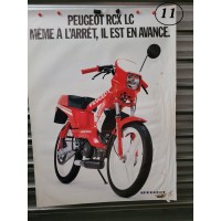 affiche Poster Publicité d'époque "Peugeot 103 Clip" 60x100cm