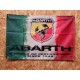 Drapeau "Abarth Italien" Vintage 60x90cm - Idéal Déco Garage Loft ou autre