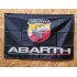 Drapeau "Abarth" Vintage 60x90cm - Idéal Déco Garage Loft ou autre