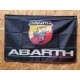 Drapeau "Abarth" Vintage 60x90cm - Idéal Déco Garage Loft ou autre