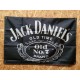Drapeau "Jack Daniels" Vintage 60x90cm - Idéal Déco Garage Loft ou autre