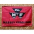 Drapeau "Massey Ferguson Rouge" Vintage 60x90cm - Idéal Déco Garage Loft ou autre