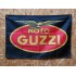 Drapeau "Moto Guzzi" Vintage 60x90cm - Idéal Déco Garage Loft ou autre