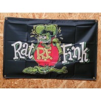 Drapeau "Rat Fink" Vintage 60x90cm - Idéal Déco Garage Loft ou autre