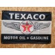Drapeau "Texaco" Vintage 60x90cm - Idéal Déco Garage Loft ou autre