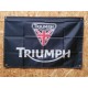 Drapeau "Triumph" Vintage 60x90cm - Idéal Déco Garage Loft ou autre