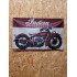 Drapeau "Indian Motorcycles" Vintage 60x90cm - Idéal Déco Garage Loft ou autre