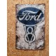 Drapeau "Ford V8" Vintage 60x90cm - Idéal Déco Garage Loft ou autre