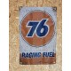 Drapeau "76 Racing Fuel"  Vintage 60x90cm - Idéal Déco Garage Loft ou autre