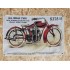 Drapeau "Indian Twin 1916" Vintage 60x90cm - Idéal Déco Garage Loft ou autre
