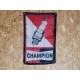 Drapeau "Bougie Champion" Vintage 60x90cm - Idéal Déco Garage Loft ou autre