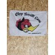 Drapeau "woody woodpecker HorsePower" Vintage 60x90cm - Idéal Déco Garage Loft ou autre